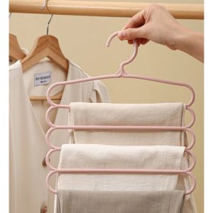 Cabide Multifuncional  – 5 Camadas | Praticidade e Organização em um Só Produto (COMPRE 3 E LEVE5)